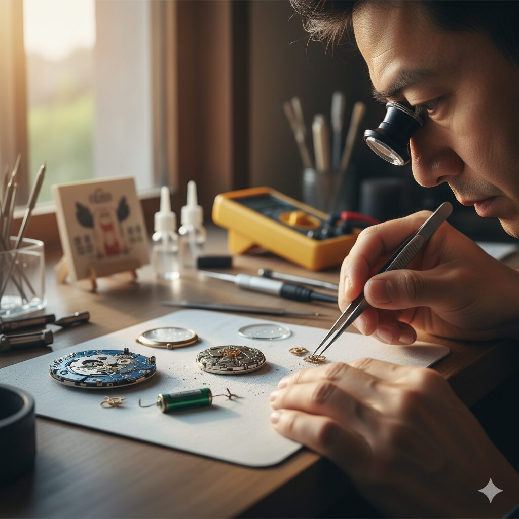 腕時計の液漏れ修理値段と結露修理代はいくら？