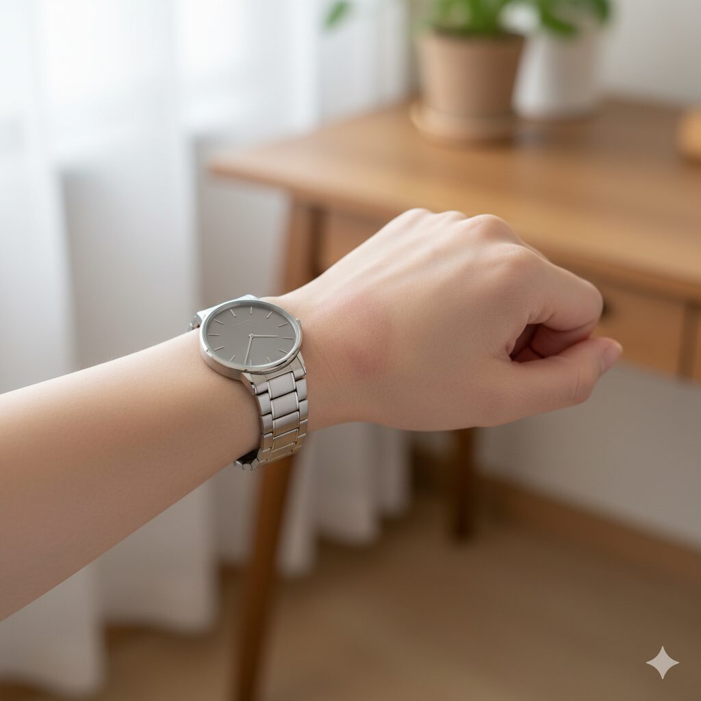 腕時計で手首が痛い！時計はゆるい方がいい？