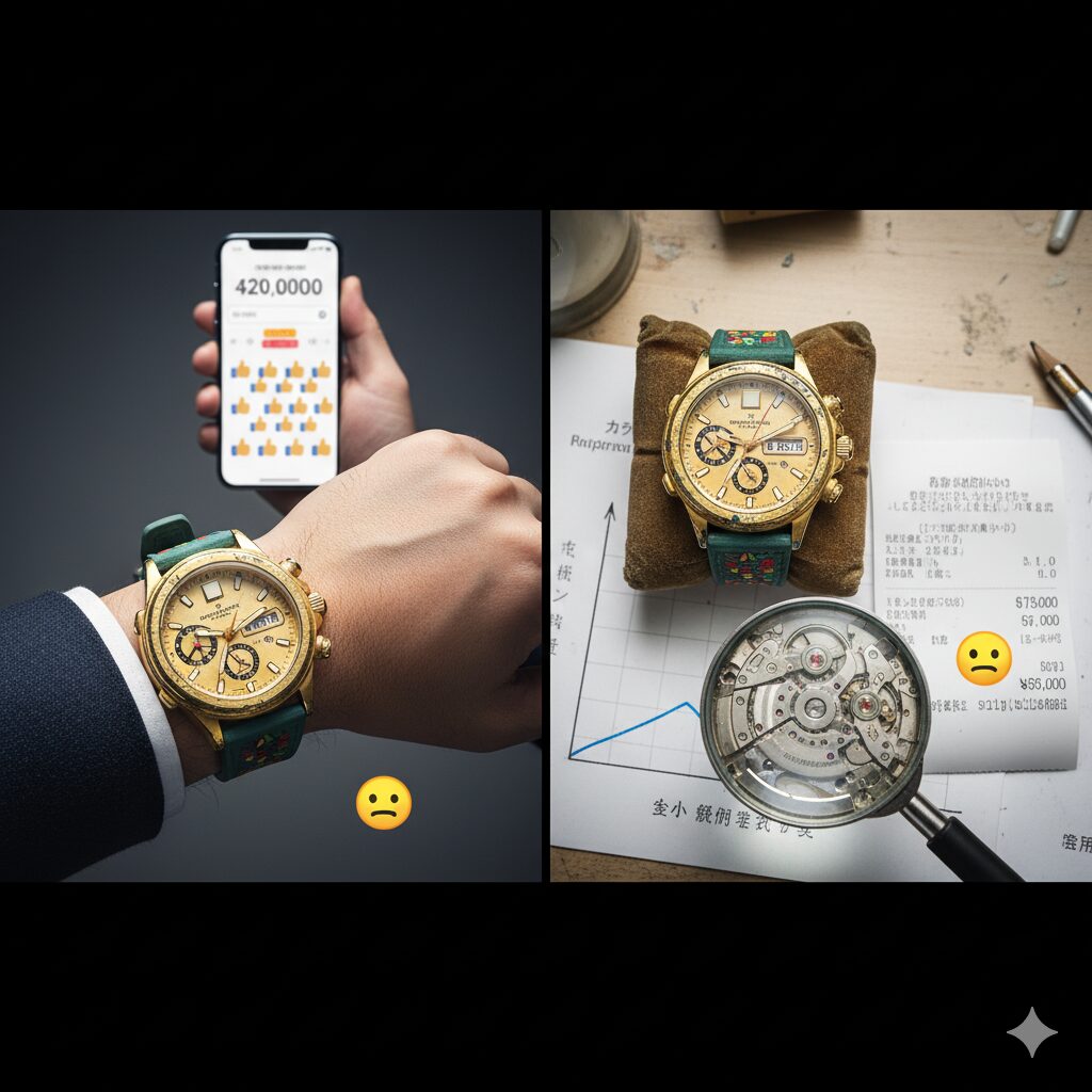 ボッタクリと評価されることがある時計ランキング